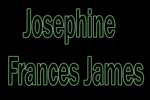Josephine Frances James