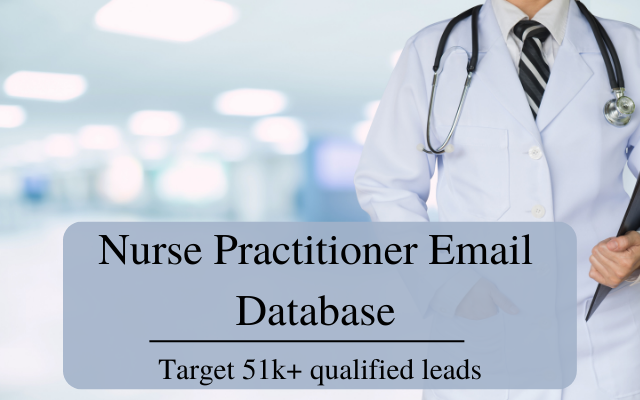 Nurse Practitioner Email Database