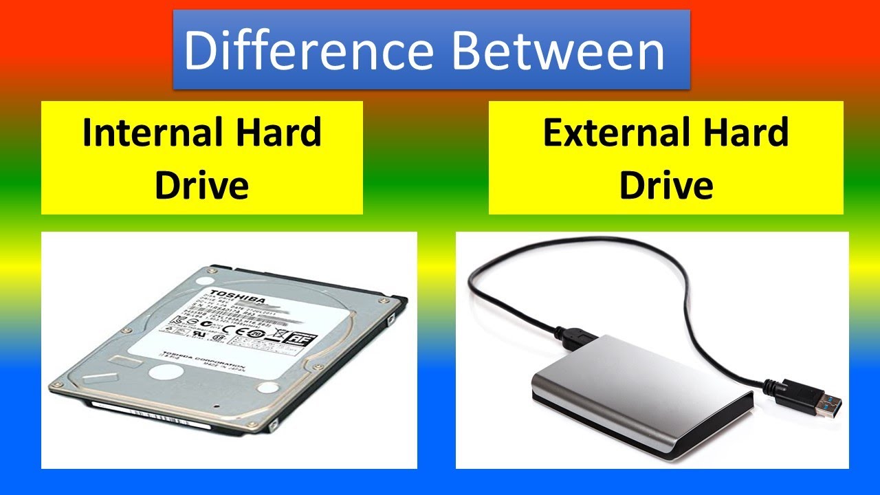 External Hard Drives vs Internal Drives: A Comparison